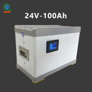 Pin lưu trữ Lithium-ion 24V 100Ah