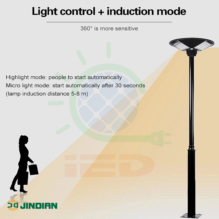 Đèn năng lượng mặt trời đĩa bay 500W Jindian UFO500 - Ảnh 3