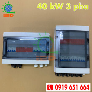 Tủ điện năng lượng mặt trời 40 kW 3 pha - tủ điện solar, tủ điện đấu nối sẵn