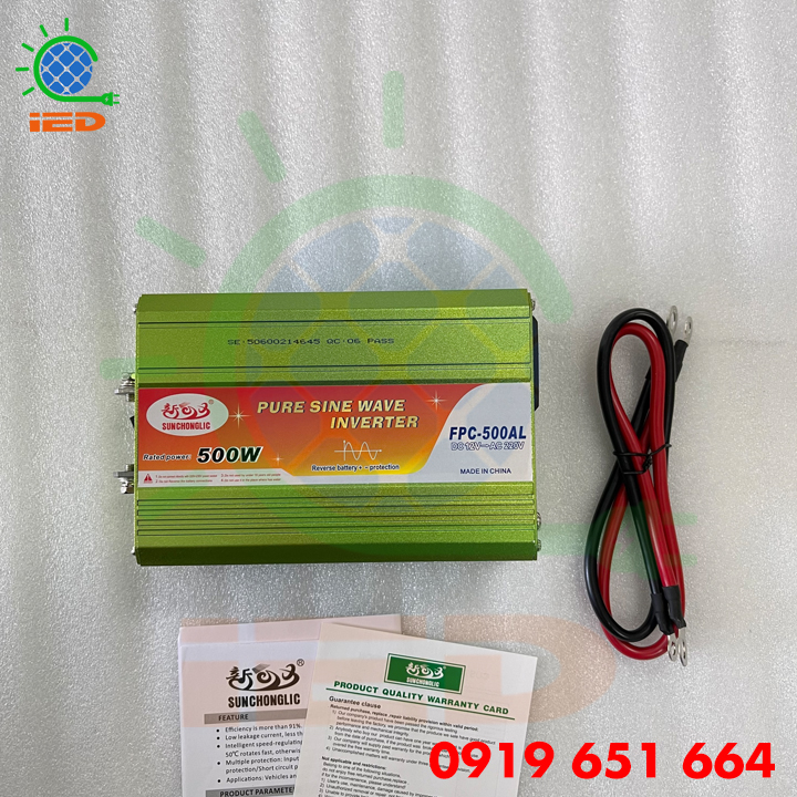 BIẾN TẦN SINE CHUẨN FPC-500A 12V - Ảnh 2
