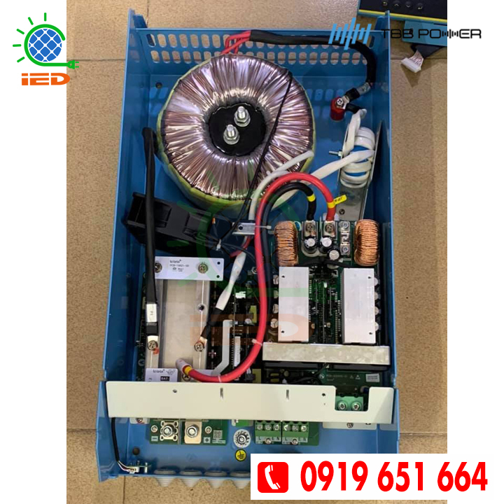 BIẾN TẦN INVERTER HYBRID (OFF-ON GRID) TBB RIIO SUN 5KVA 48V - Ảnh 2