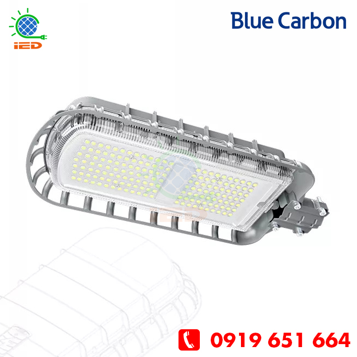 Đèn năng lượng mặt trời 56W Blue Carbon BCT-OLK2.0B – Đèn đường