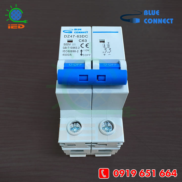 CB DC 63A Blue Connect điện mặt trời - Ảnh 7