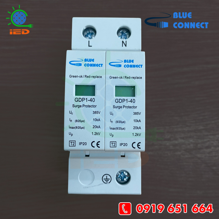 Chống sét AC 1P Blue Connect