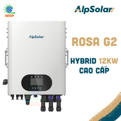 Biến tần hybrid 12kW ALPSOLARR ROSA G2 cao cấp