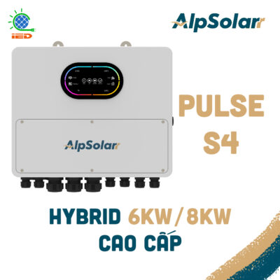 Biến tần hybrid 6kW/8kW/10kW ALPSOLARR PULSE S4
