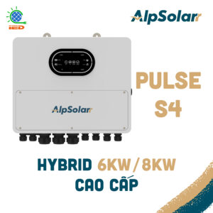 Biến tần hybrid 6kW/8kW ALPSOLARR PULSE S4